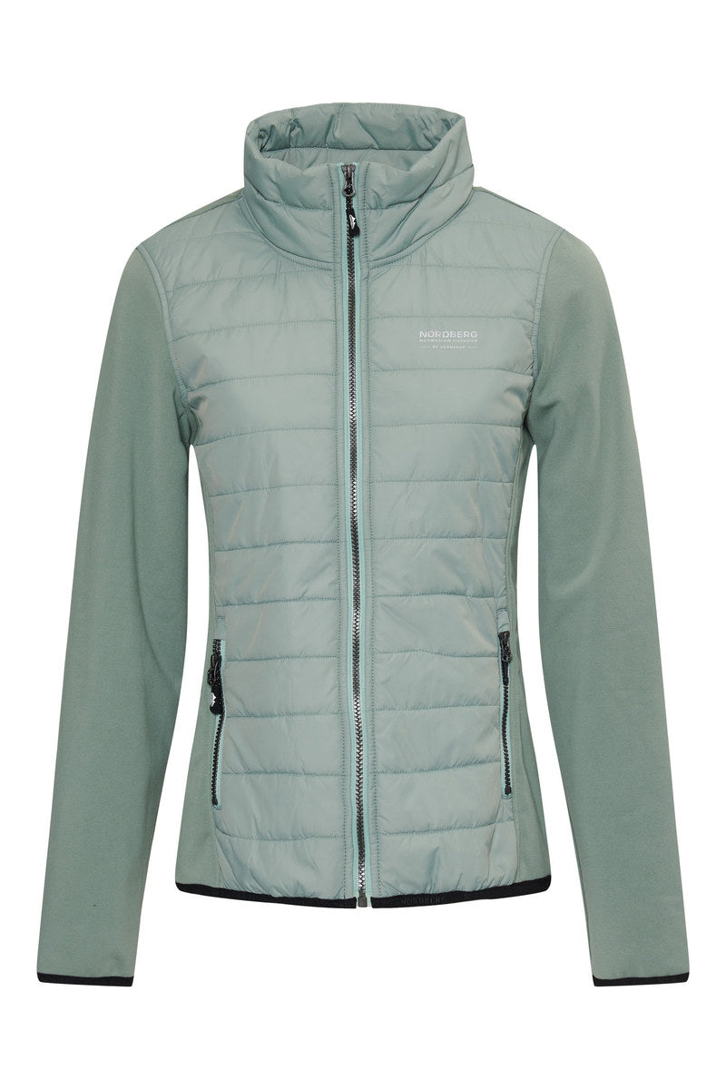 Nordberg Trine Dames Fleece Vest Lj01201-gn - Kleur Groen - Maat XL