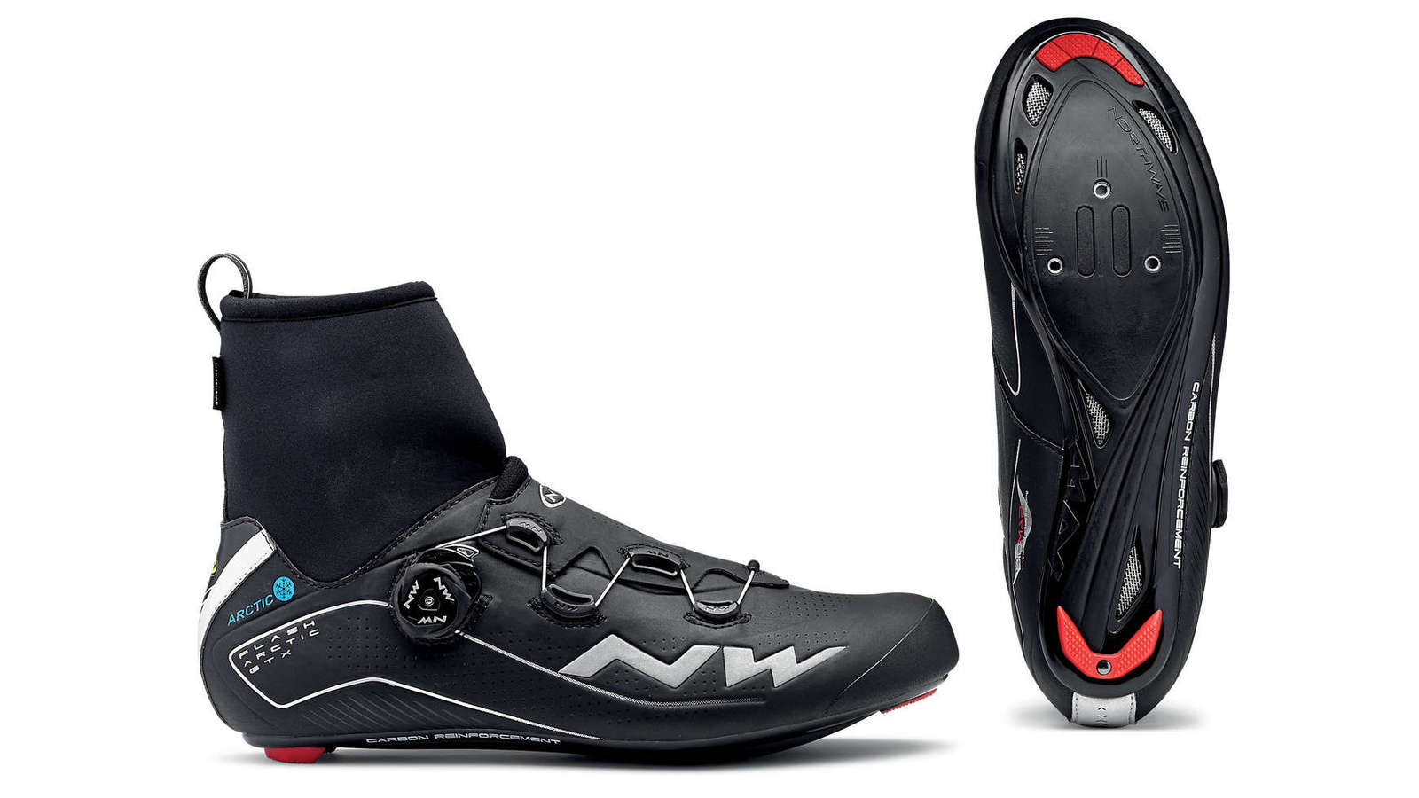 Northwave Flash Arctic GTX Racefiets Schoenen Heren, black Schoenmaat EU 42