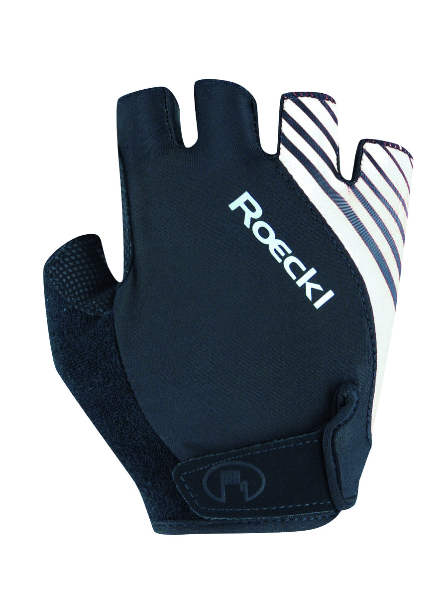 Roeckl Fietshandschoenen - Unisex - zwart/wit