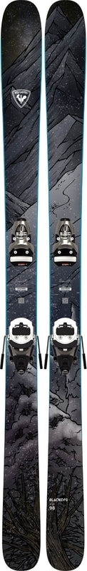 Rossignol Blackops 98 freeride ski's zwart, 182 cm