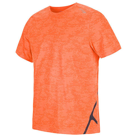 Saucony Mirage heren hardloopshirt met korte mouw, oranje / M