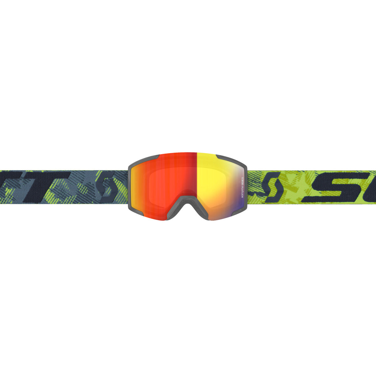 Scott Shield skibril - Lenscategorie S2 - grijs/groen