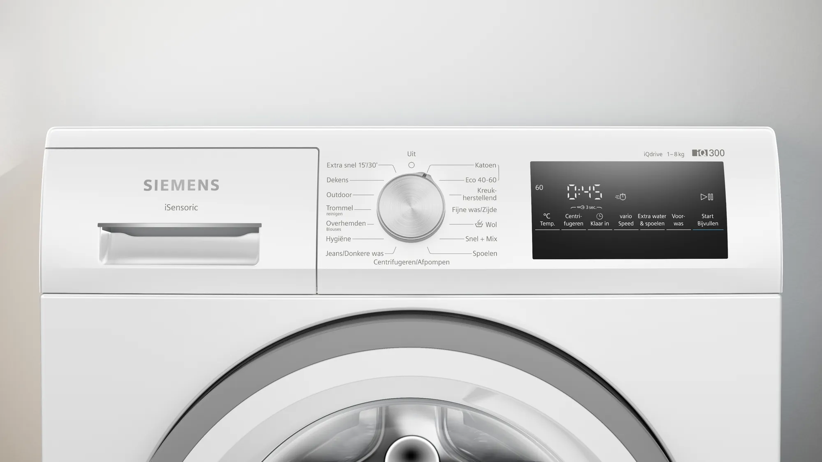 Siemens WM14N277NL Wasmachine Wit