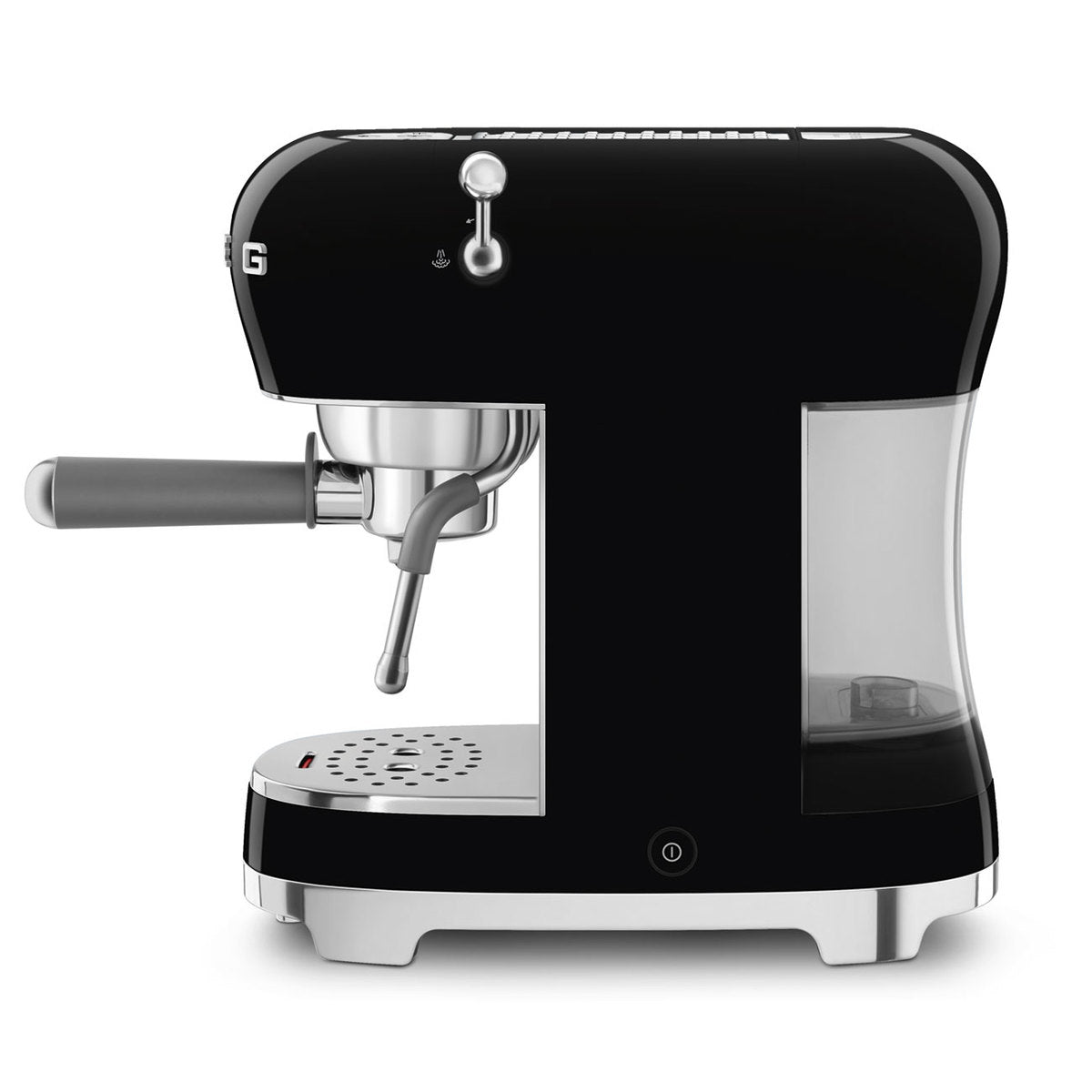 SMEG ECF02BLEU - Handmatige espressomachine - Zwart - Stoompijp