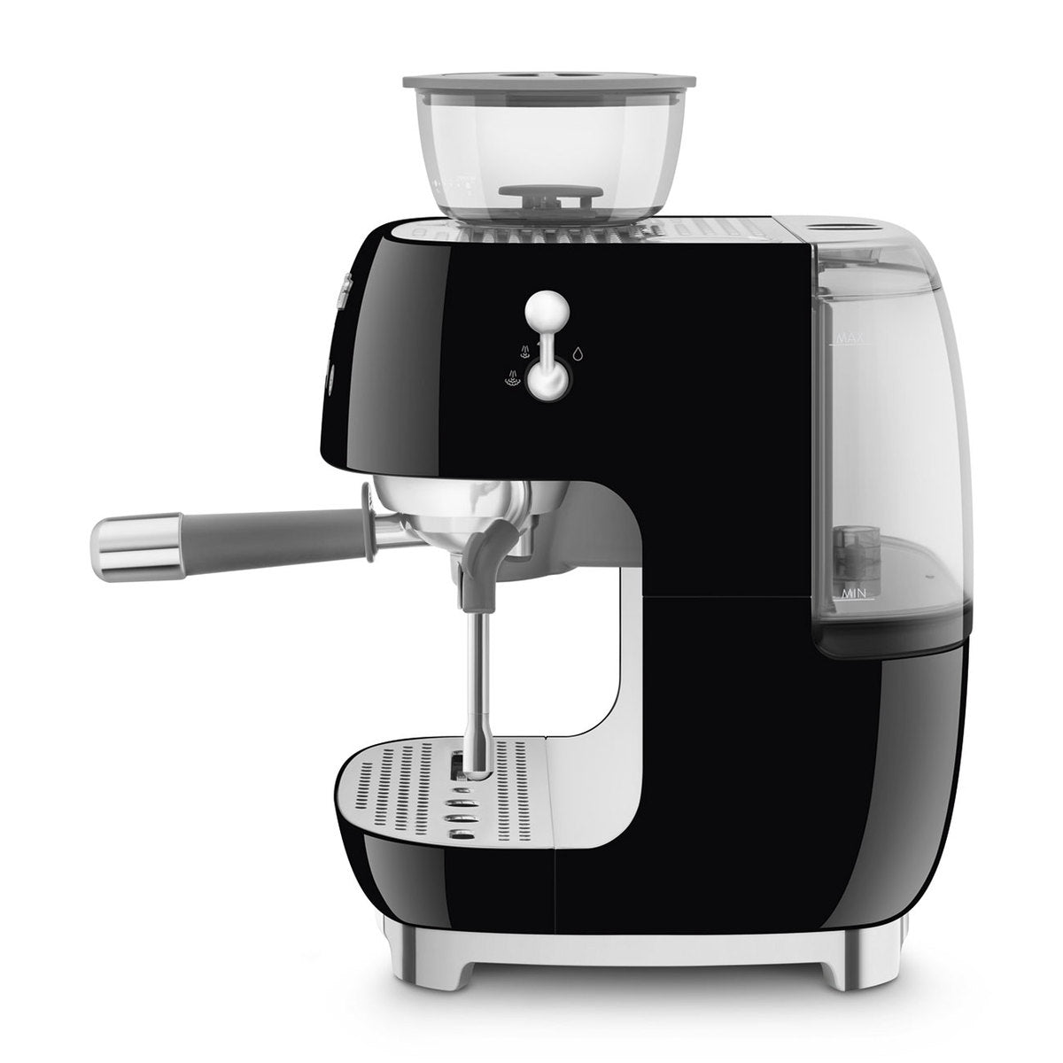 SMEG EGF03BLEU - Espressomachine met geïntegreerde bonenmaler - Zwart