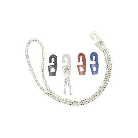 U-Rope Zeilbinder 60cm met haak zakje met 4 stuks