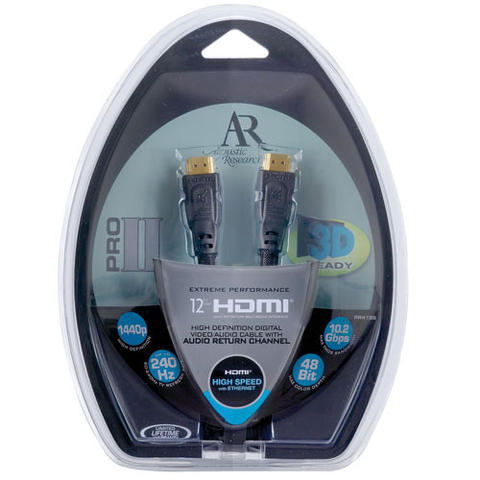 Acoustic Research PR4186 Extreem afschermde HDMI-Kabel (3D, Smart TV) en Audio retour