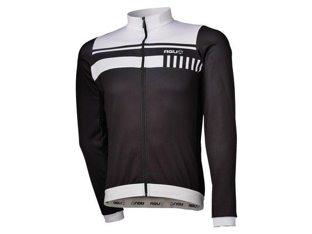 Agu Naro LM fietsshirt lange mouwen zwart heren, M / zwart