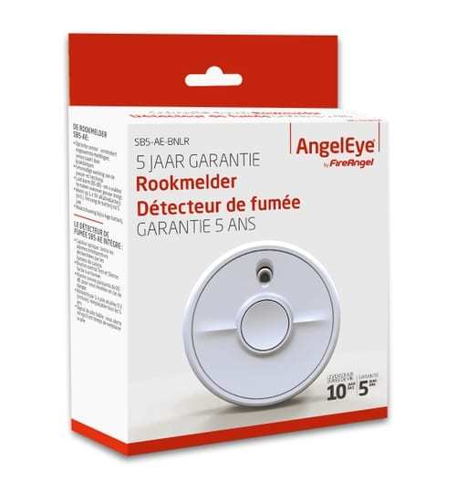 AngelEye Optische Rookmelder SB5-AE-BNLR - 5 jaar batterij