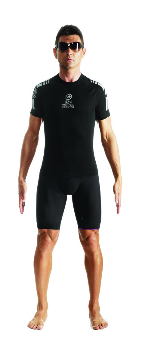 assos SS.skinFoil_Spring/Fall_Evo7 Baselayer, block black Maat XLG-TIR