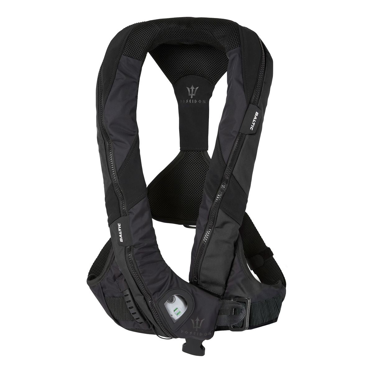 Baltic Poseidon Harness 165N automatisch reddingsvest zwart