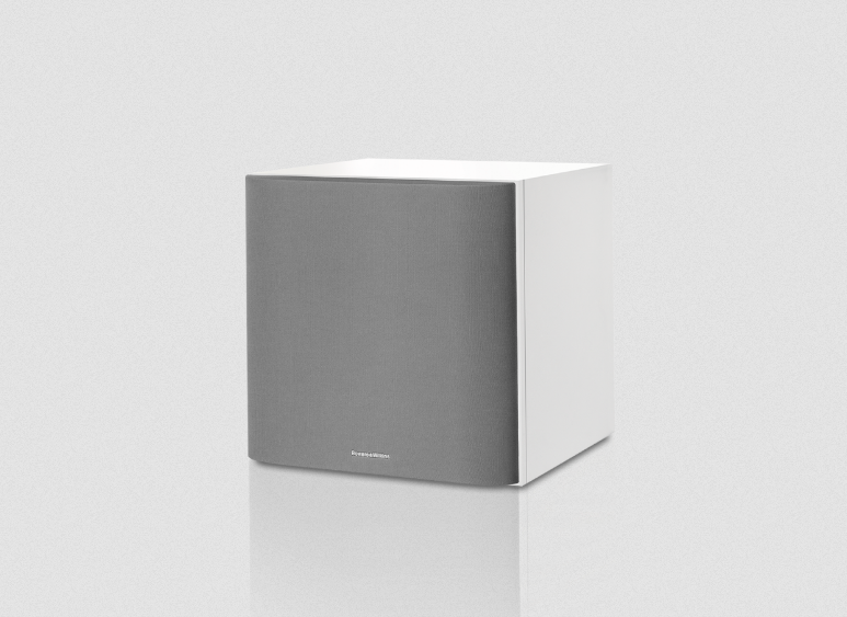 Bowers & Wilkins ASW610 - Actieve Hifi Subwoofer voor Muziek en Film - Mat Wit (per stuk)