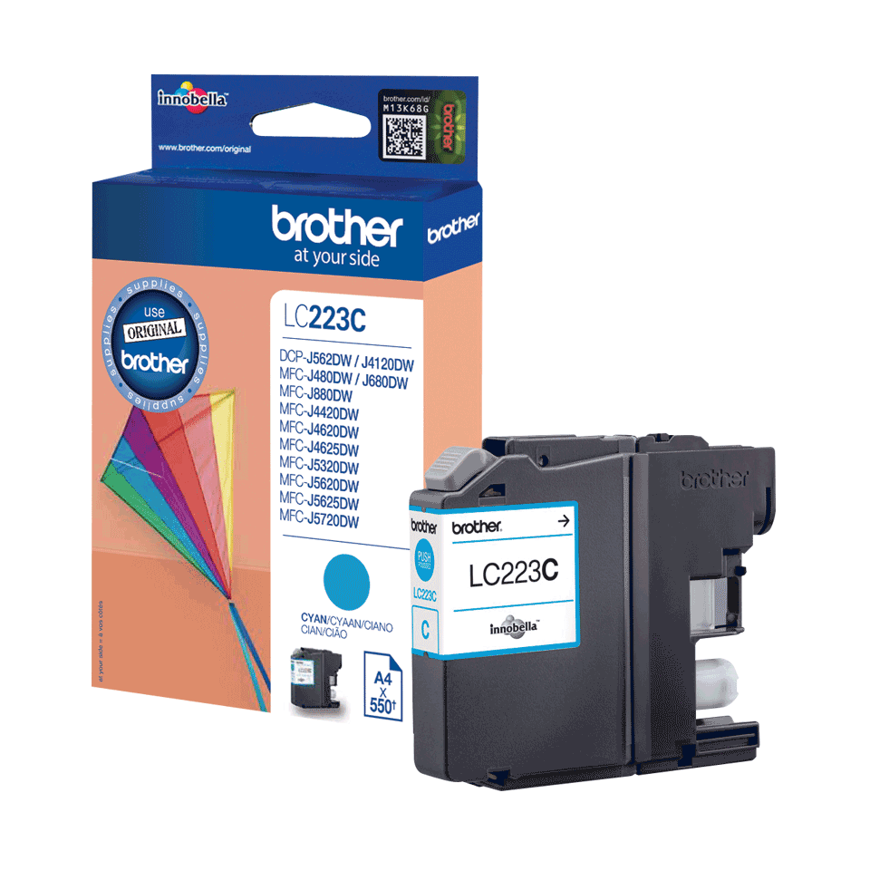 Inktcartridge - LC-223 - Brother