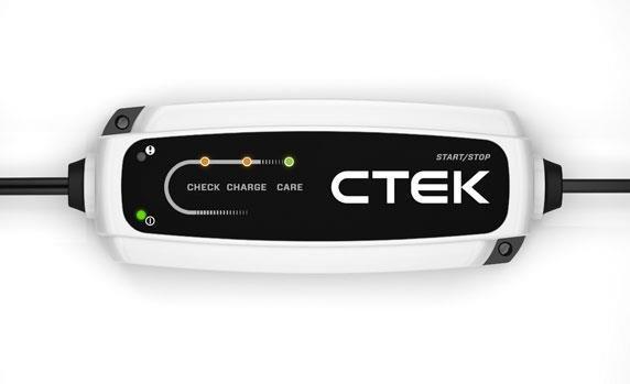 CTEK CT5 Start/stop Acculader 12V 0,5A - 3,8A 40107