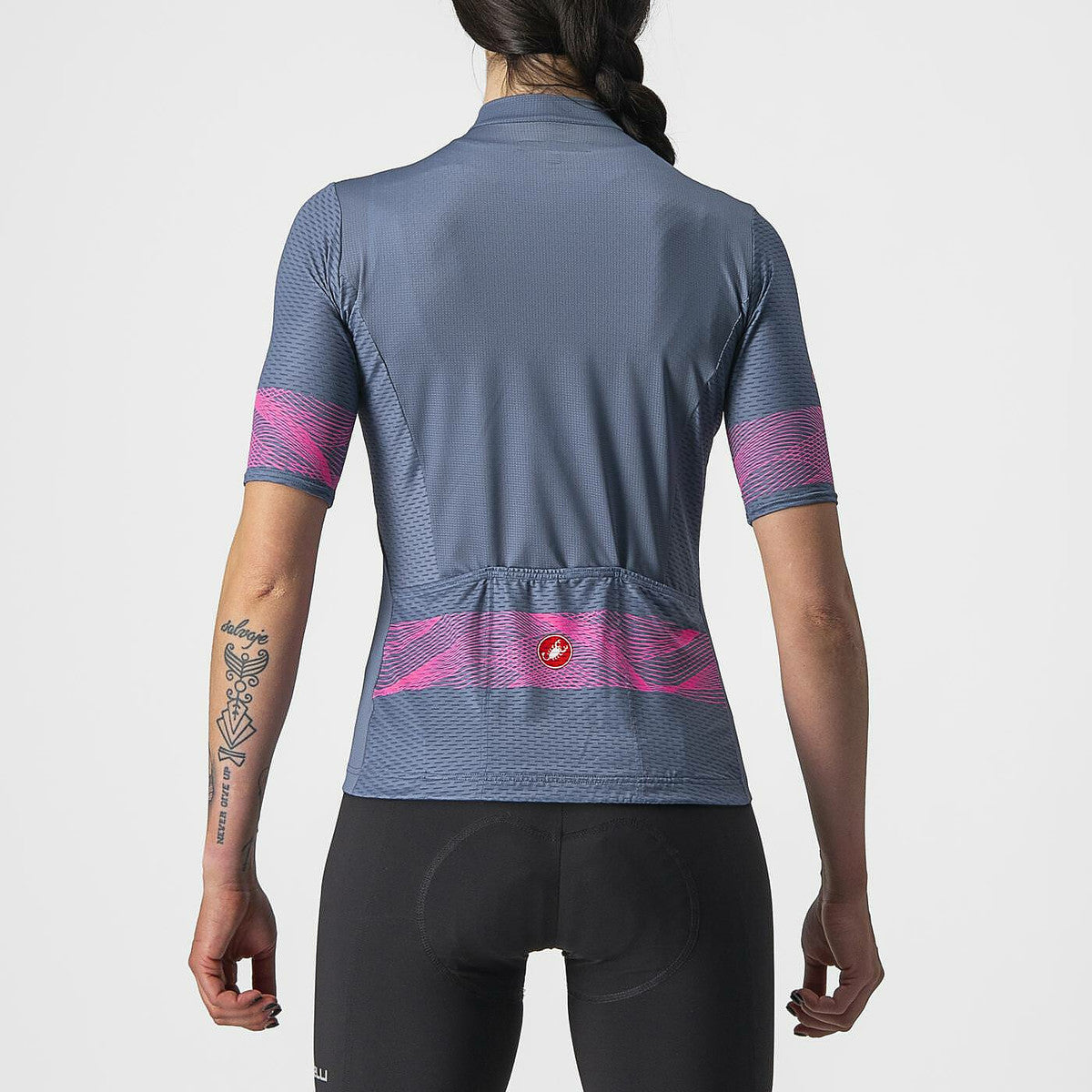 CASTELLI Damesshirt Fenice damesfietsshirt, Maat L, Fietsshirt, Fietskleding