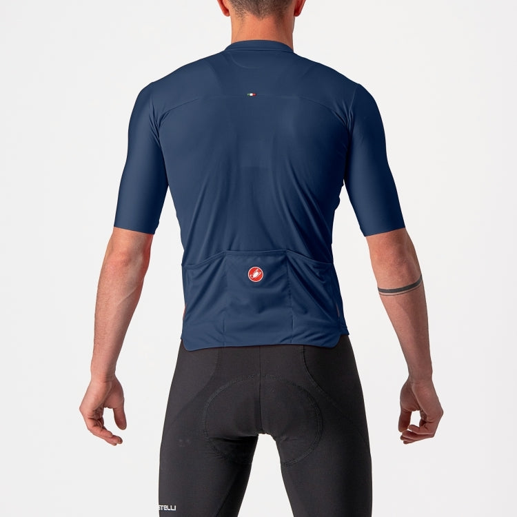 Castelli - Prologo 7 Jersey - Fietsshirt maat M, blauw