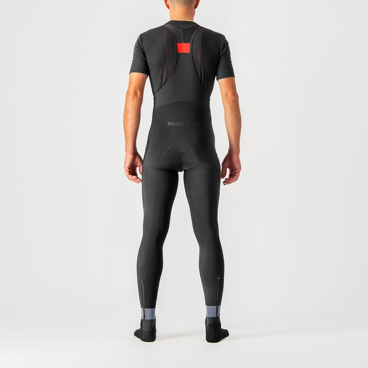 Castelli tutto nano lange fietsbroek maat L  met bretels zwart