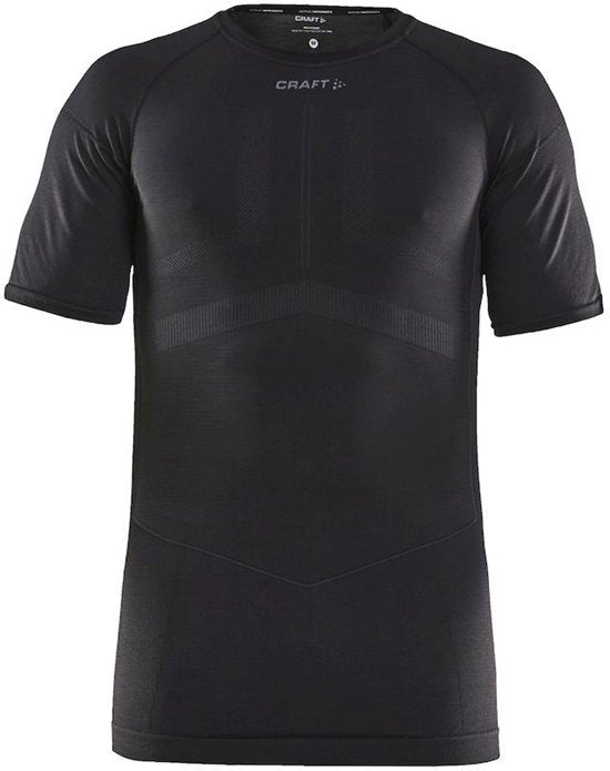 Craft Active Intensity  Thermoshirt - Maat XL  - Mannen - zwart/grijs