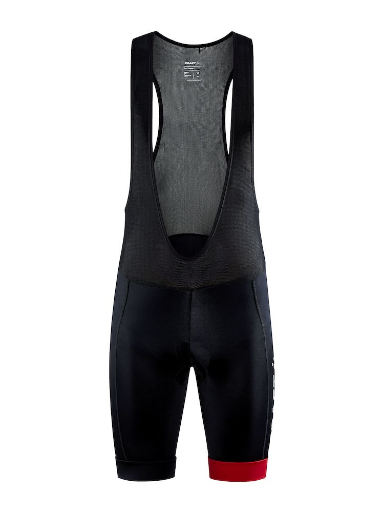 Craft Core Endur Bib Shorts fietsbroek Zwart/Middenrood