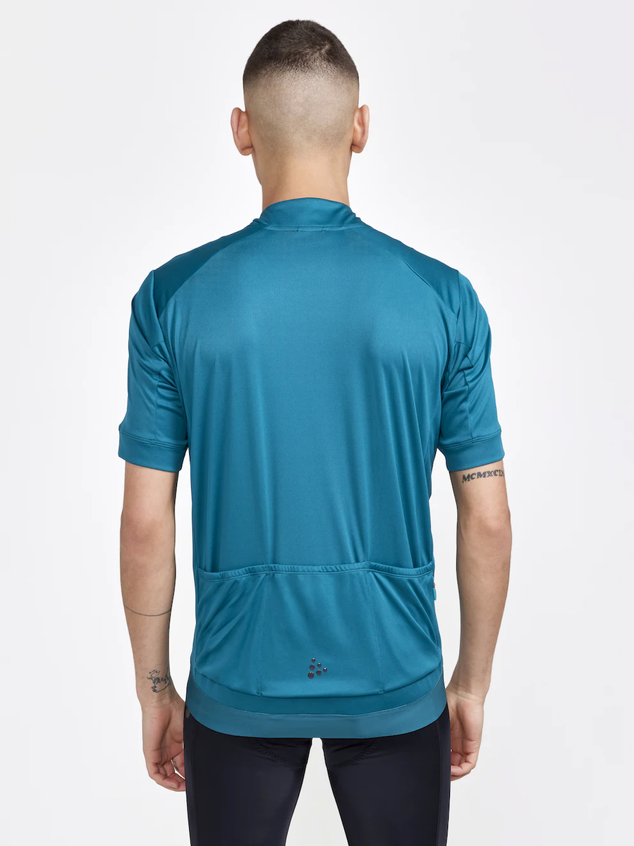 Craft - Core Essence Jersey - Fietsshirt maat M, turkoois/blauw