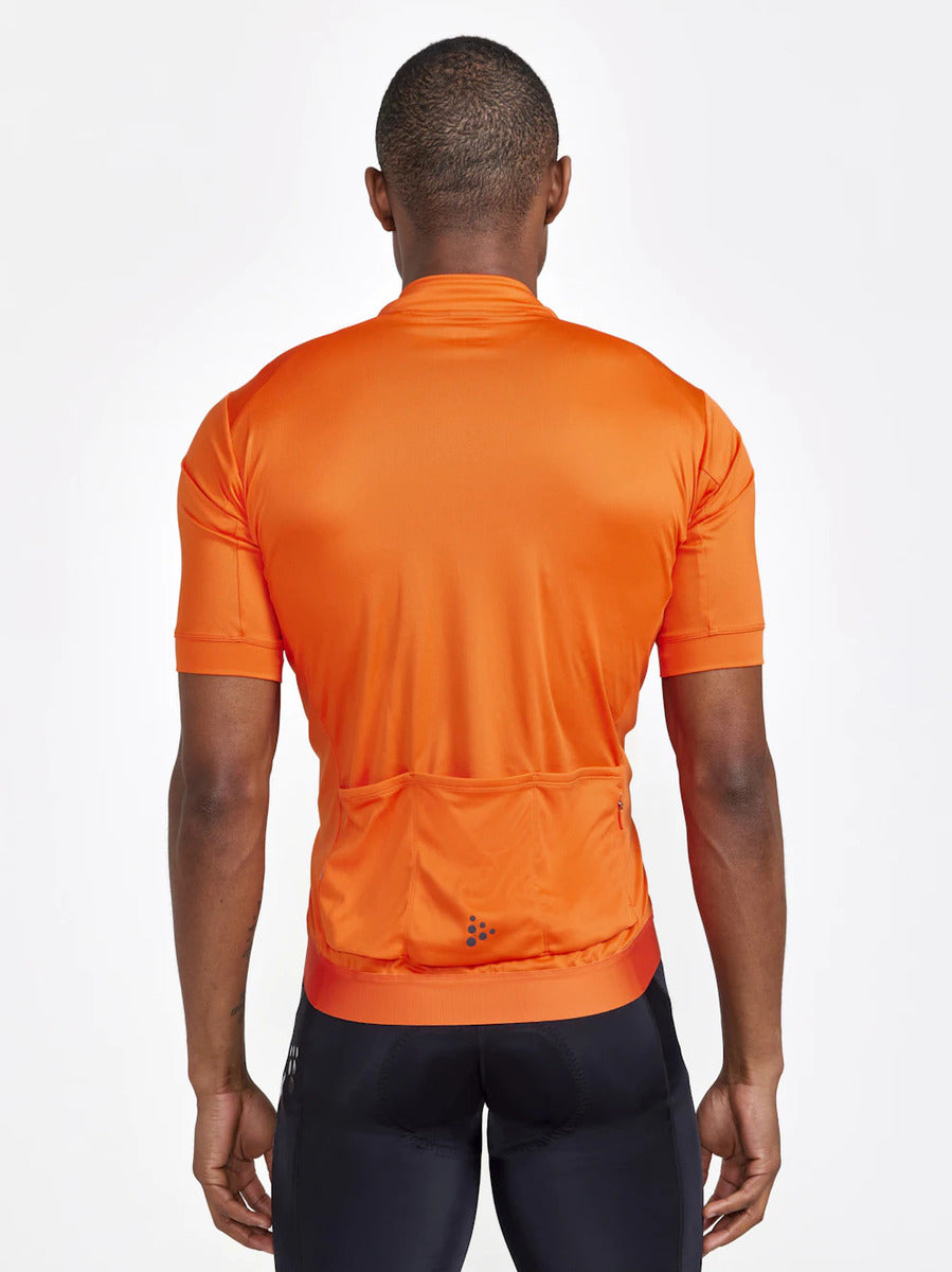 Craft - CORE Essence Jersey Regular Fit - Fietsshirt - Heren - Neon Oranje - Maat M