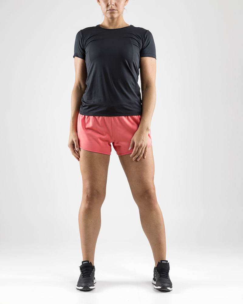 Craft Eaze Jersey Shorts dames trainingsshort, roze / L