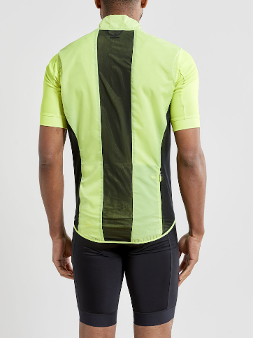 Craft Essence Windstopper heren vest (Kleur: fluorescerend geel, Maat: M)