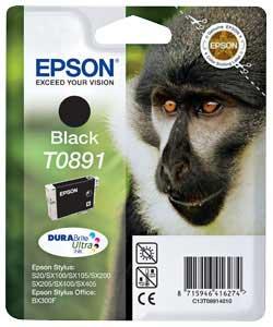 Epson T0891 Zwart Cartridge