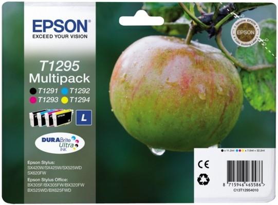 Epson T1295 Multipack Zwart En Kleur Cartridge