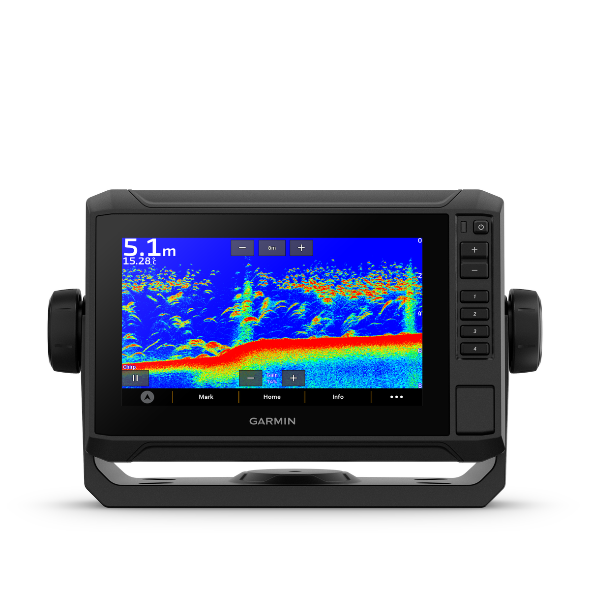 Garmin Echomap UHD2 72sv kaartplotter / fishfinder met GT54UHD-TM transducer