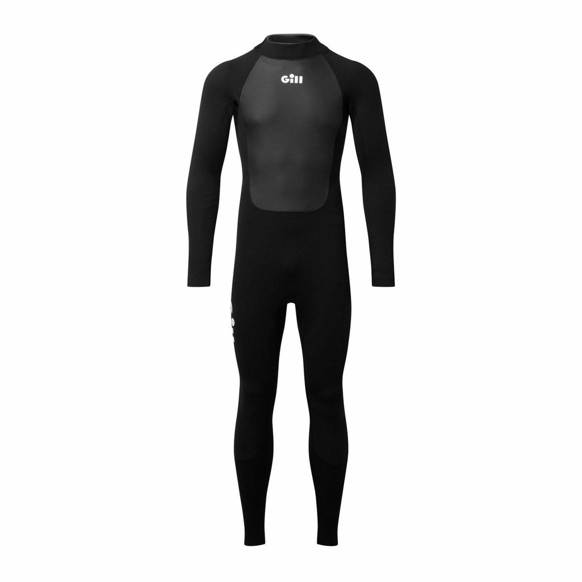 Gill Pursuit Full arm 4/3mm wetsuit zwart junior, JM (11-12 jaar)