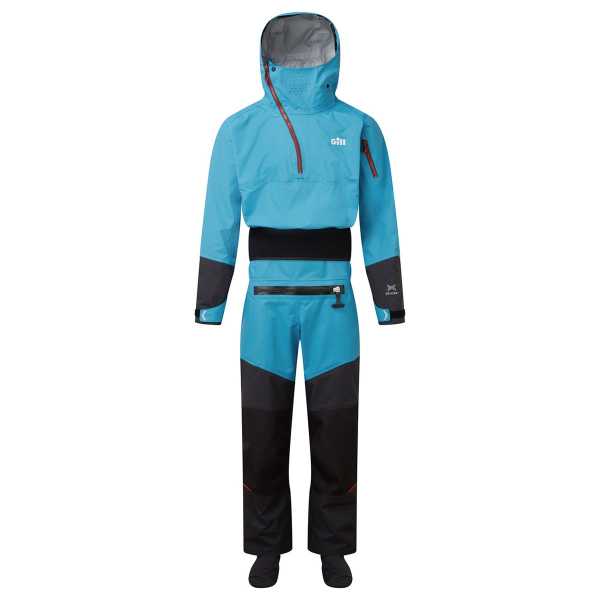 Gill Verso droogpak blauw unisex, XL