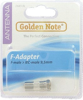 Golden Note F-Adapter adapter F-steker>coax-contra