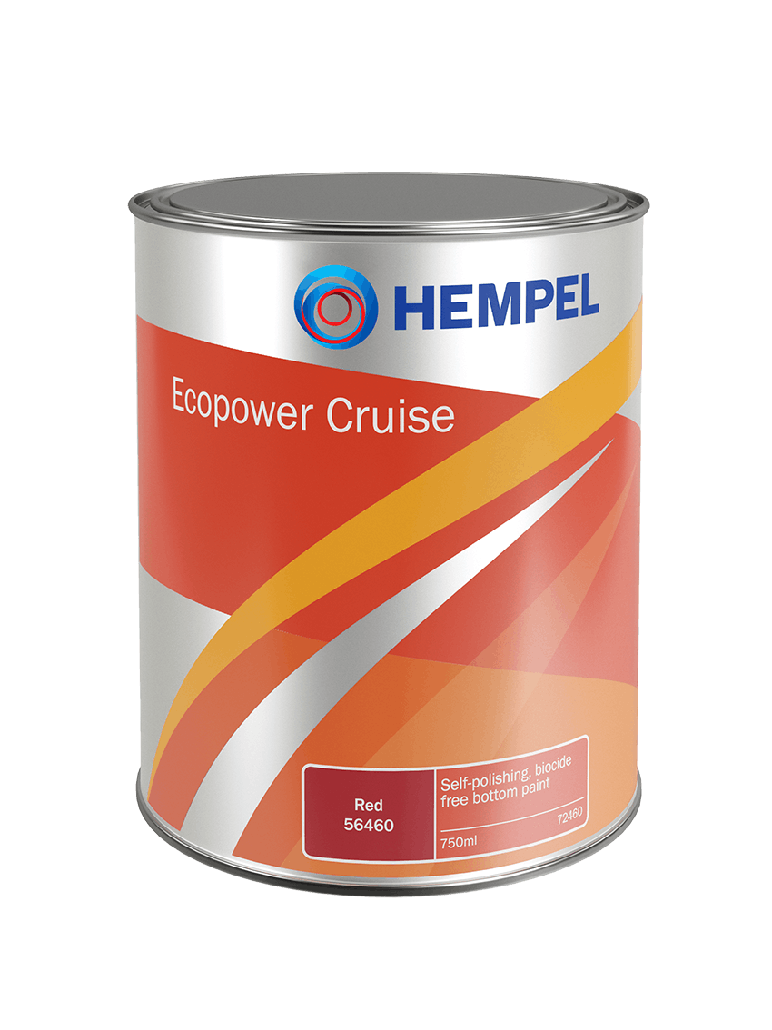 HEMPEL® Ecopower Cruise 72460 White 10000 - Kopervrije Antifouling - Onderwaterverf - Milieuvriendelijk- Zelfpolijstende