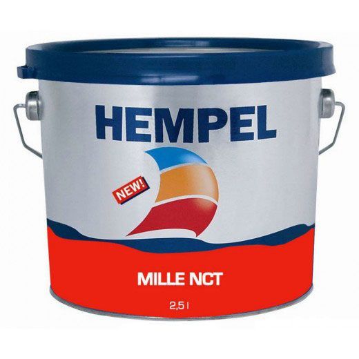 HEMPEL® Mille NCT 7173C Black 19990 - Koperhoudende Antifouling - Zelfslijpende Antifouling - Geschikt voor ZOUT - ZOET - BRAK water