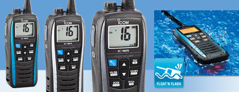 Icom IC-M25 Euro Handheld Marifoon Blue