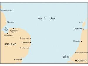 Imray C25 Harwich to River Humber and Holland