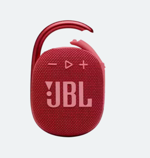JBL Clip 4 Rood - Draagbare Bluetooth Mini Speaker