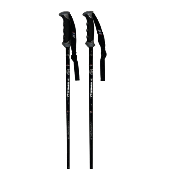 K2 3 Speed skistokken zwart