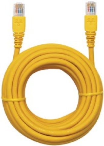 Kobishi 0.5 METER UTP CAT5 geel prijs per meter (000128)