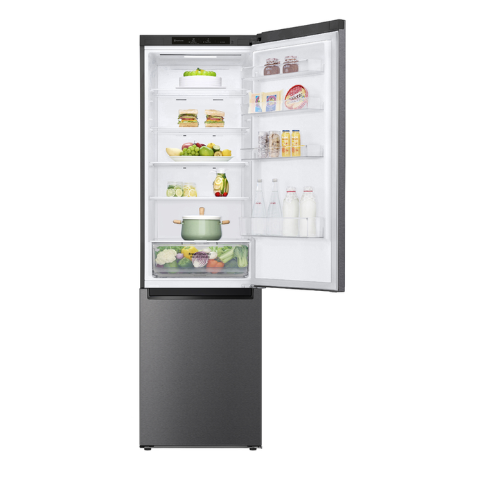 LG GBP62DSSGR koel-vriescombinatie Vrijstaand 384 l D Grafiet