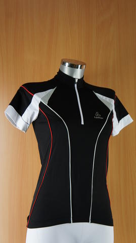 Loffler PRO SL fietsshirt korte mouwen zwart dames, M