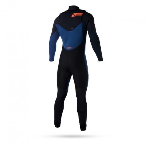 Magic Marine Ace fullsuit 4/3 maat M heren wetsuit, blauw (navy) met zwart / M / heren