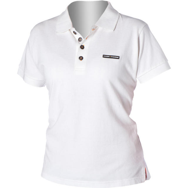 Magic Marine Betty Polo Ladies, wit / XL