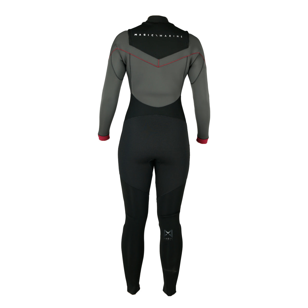 Magic Marine Elite fullsuit 4/3 mm wetsuit zwart dames, M