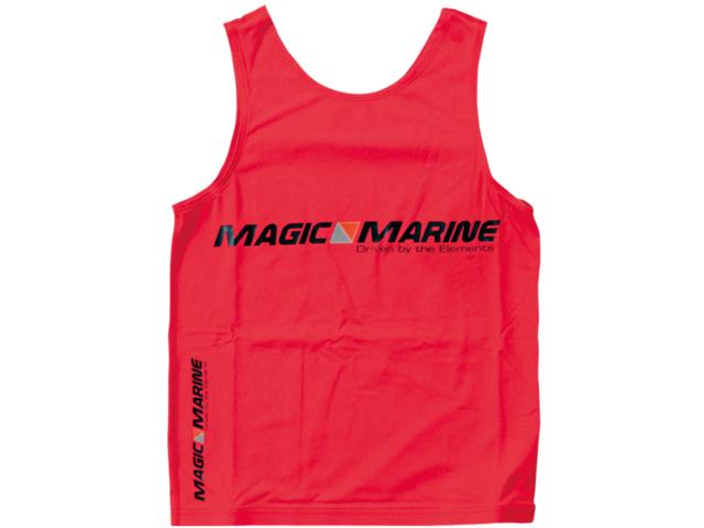 Magic Marine Reversible Tanktop kinder shirt zonder mouwen, rood / kinder