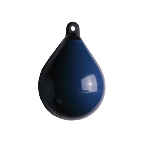 Majoni Balfender 35 cm met zwarte kop, blauw (navy)