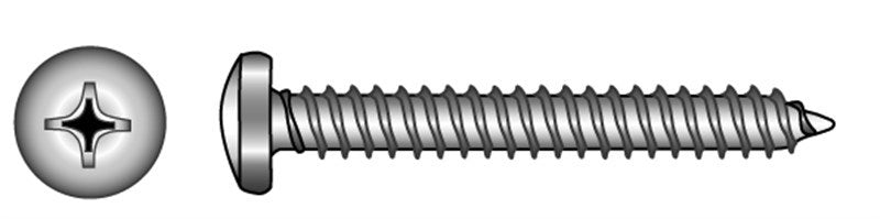 Marinetech 97981455 25 Plaatschroef CK/KK 5.5x25 (6stk) DIN7981