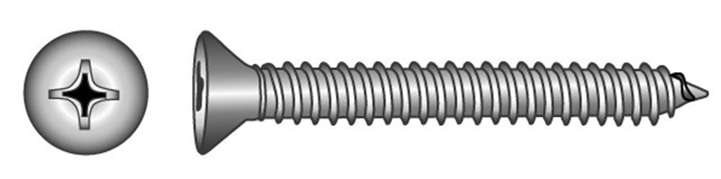 Marinetech 97982435 25 Plaatschroef PK/KK 3.5x25 (12stk) DIN7982