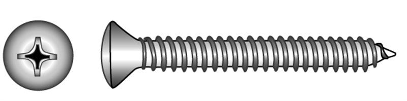 Marinetech 97983442 16 Plaatschroef LK/KK 4.2x16 (12stk) DIN7983